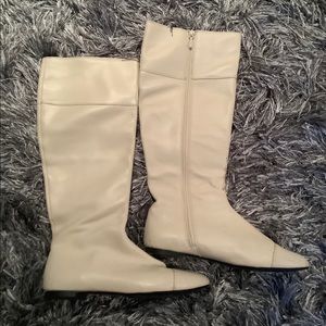 Zara cream boots